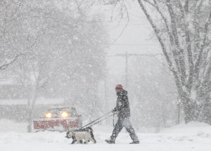 snowing weather